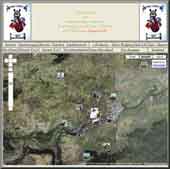 Landkarte mit Standorte der Bilder Rottenburg a/N