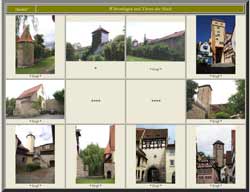 Bilder vom Wehranlagen der Stadt Rottenburg a/N